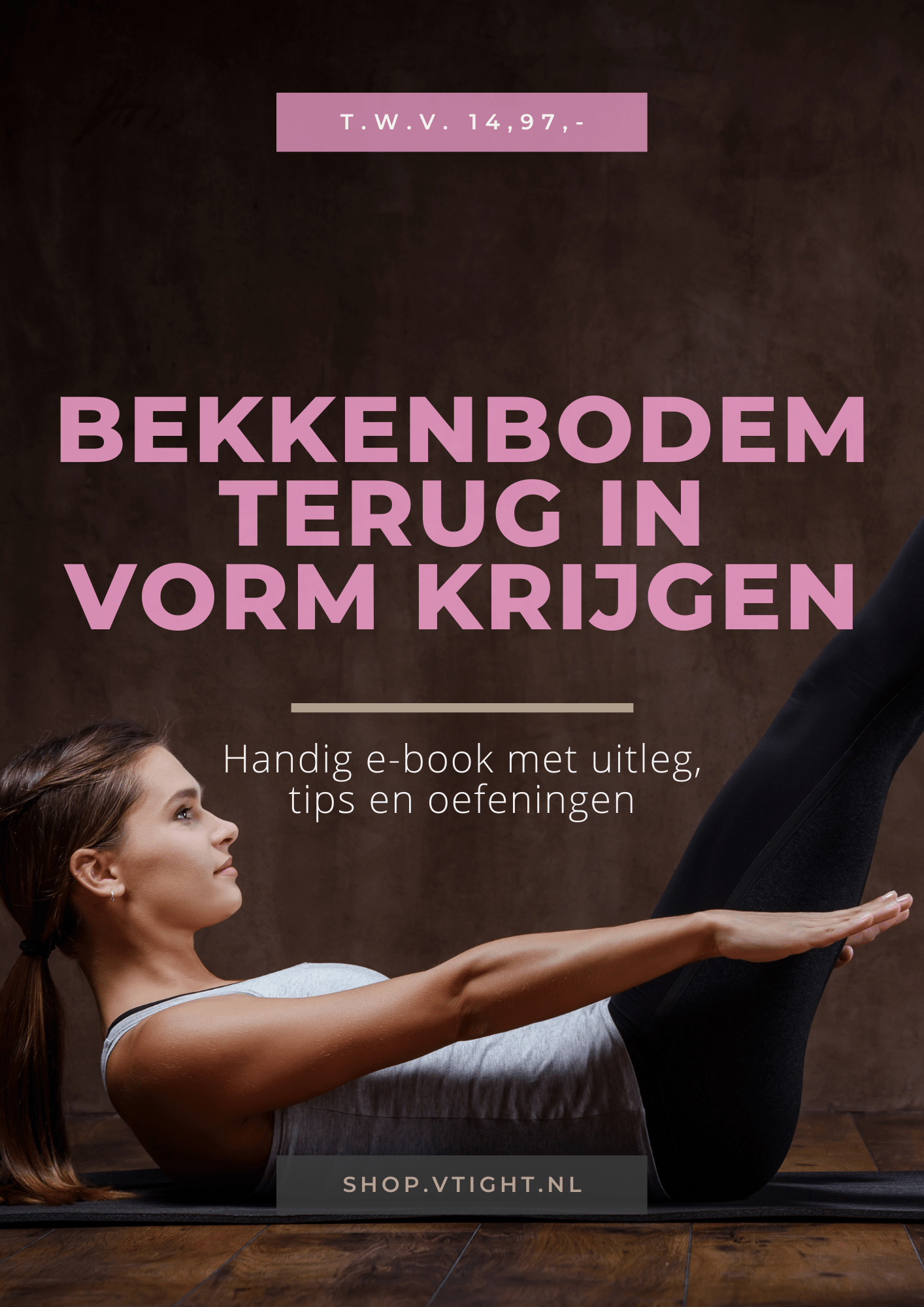 bekkenbodem terug in vorm krijgen e-book